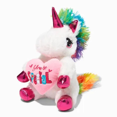 "You're Special" Rainbow Unicorn Plush Toy