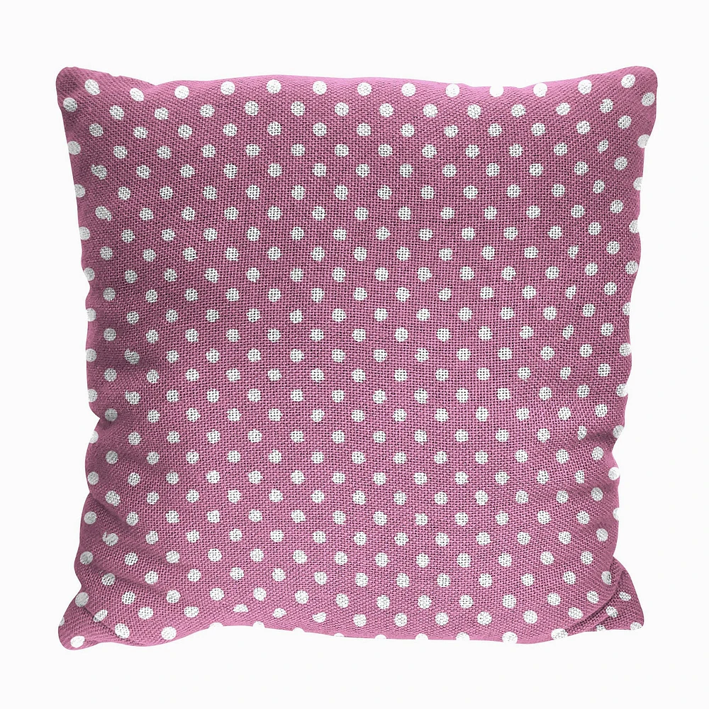 Hello Kitty® Pink Polka Dots Jacquard Pillow (ds)