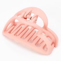 Medium Matte Hair Claw - Blush Pink