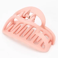 Blush Pink Medium Matte Hair Claw