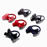 Claire's Club School Bow Hair Ties - 10 Pack