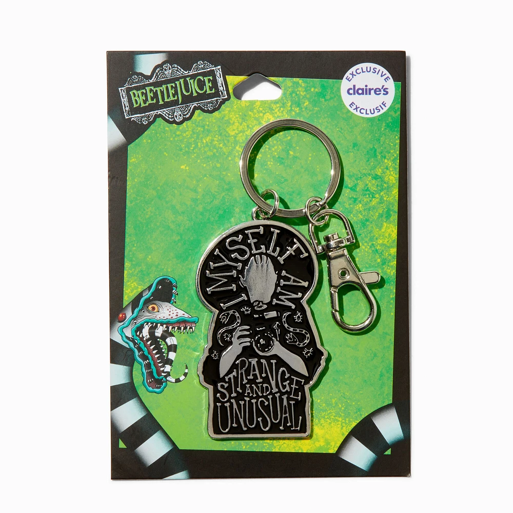 Beetlejuice™ Claire's Exclusive Lydia Keychain