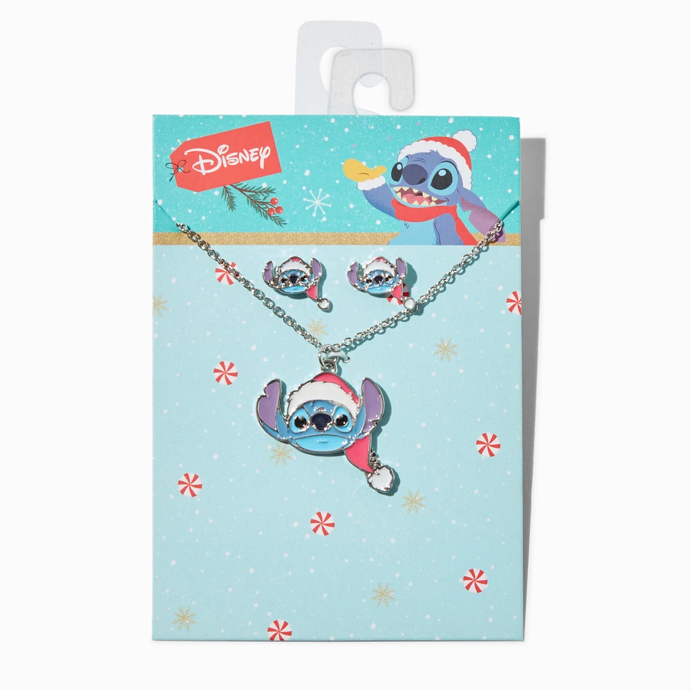 Disney Stitch Christmas Jewelry Set - 2 Pack