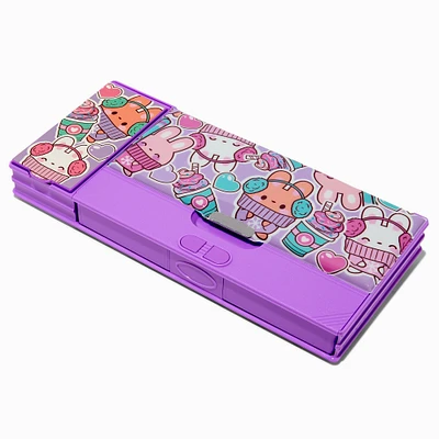 Snow Bunny Compartment Pencil Case