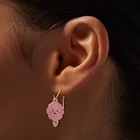 Happy Cotton Candy Drop Earrings