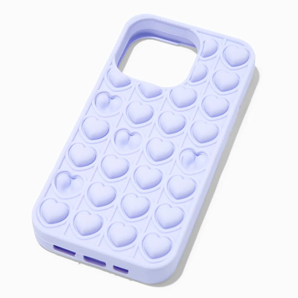 Lavender Hearts Popper Phone Case - Fits iPhone® 13 Pro
