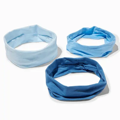 Mixed Blue Headwraps - 3 Pack