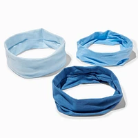 Mixed Blue Headwraps - 3 Pack