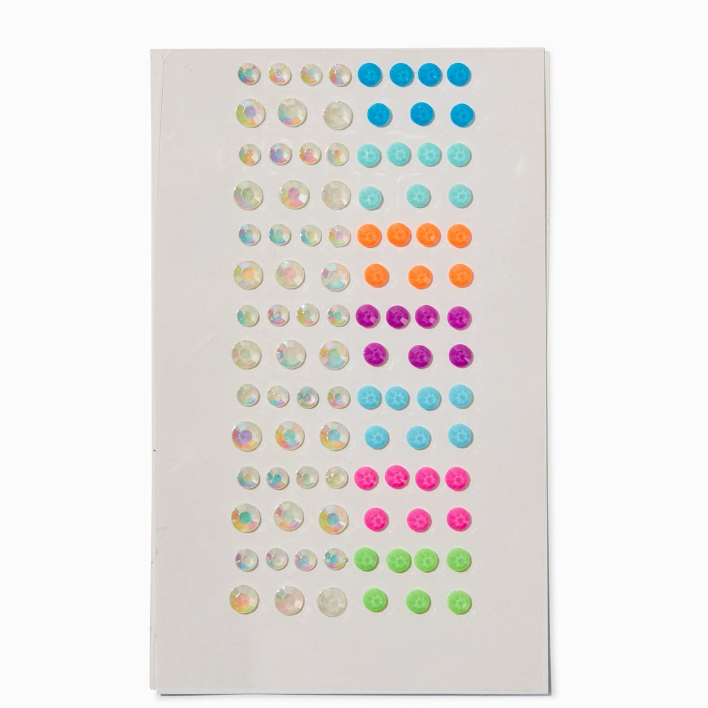 Glow in the Dark Body Gems - 100 Pack