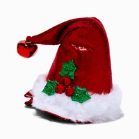 Santa Hat Hair Clip