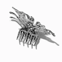 Silver-tone Butterfly Hair Claw