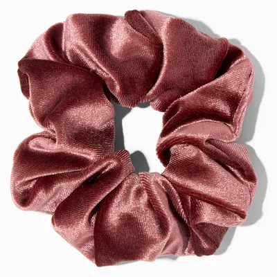 Medium Flat Velvet Hair Scrunchie