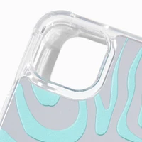 Mirrored Swirls Protective Phone Case - Fits iPhone® 13/14/15