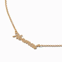 Mean Girls™ x Claire's Gold-tone Normal Pendant Necklace