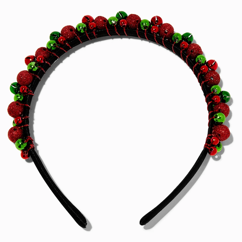 Mini Christmas Bells & Ornaments Headband