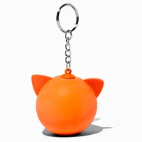 Orange Fox Stress Ball Keychain