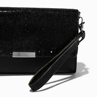 Bling Crossbody Wristlet Wallet