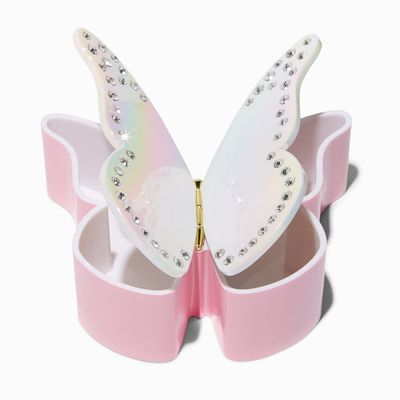 Embellished Butterfly Trinket Box