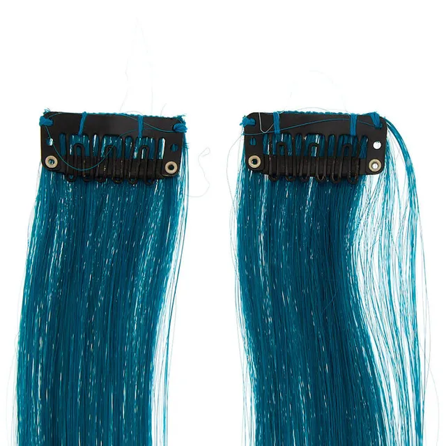Claire's Ombre Faux Hair Clip In Extensions - Blue, 2 Pack | Metropolis at  Metrotown