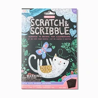 ooly® Cutie Cats Scratch & Scribble Mini Kit