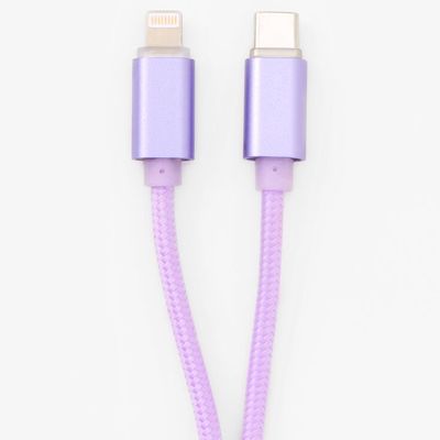USB-C 10FT Charging Cord - Lavender