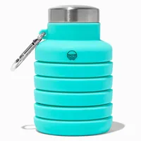 Collapsible Teal Water Bottle
