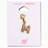 T H E M E x Claire's Gold-tone M Initial Charm