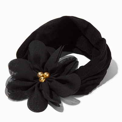 Claire's Club Chiffon Flower Headwrap