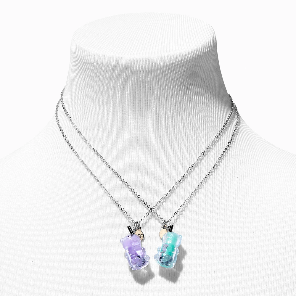 Best Friends Gummy Bears® Bubble Tea Pendant Necklaces - 2 Pack