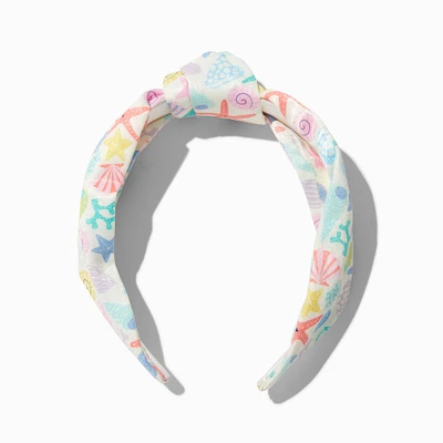 Claire's Club Seashell Knotted Headband