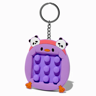 Pink Pop Maze Panda & Chick Fidget Toy Keychain