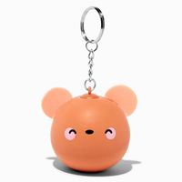 Brown Bear Stress Ball Keychain