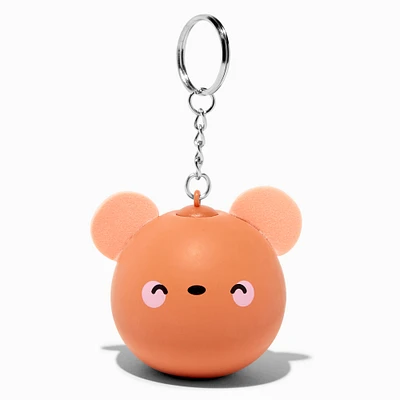 Brown Bear Stress Ball Keychain