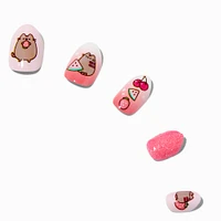 Pusheen® Fruits Press On Faux Nail Set - 20 Pack