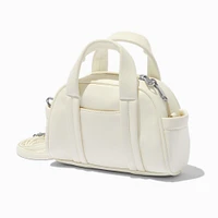 White Puffy Crossbody Bag