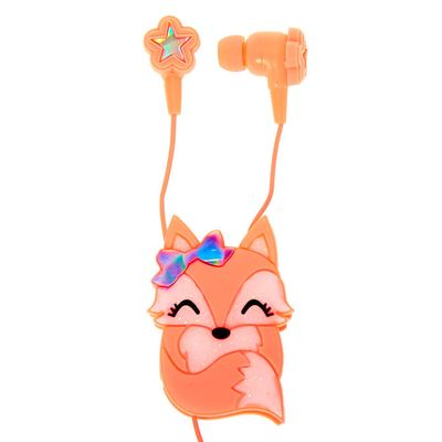 Fox Silicone Earbuds & Winder