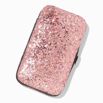 Blush Glitter Manicure Kit
