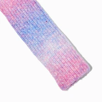 Pastel Tie Dye Knit Leg Warmers