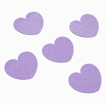 Purple Heart Travel Makeup Sponge Set - 5 Pack