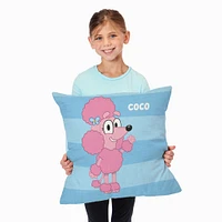 Bluey Roll Call Coco Printed Throw Pillow (ds)