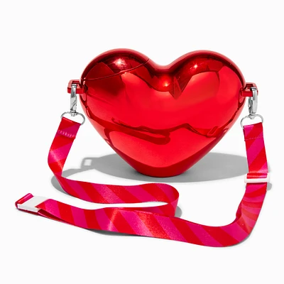 Red Heart Lanyard Water Bottle