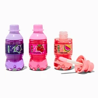 Mini Soda Bottle Lip Balm Set - 3 Pack