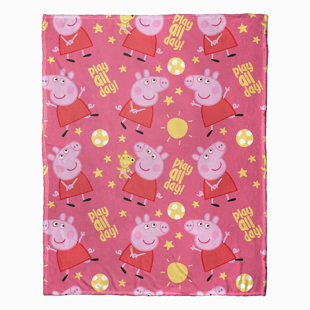 Peppa Pig™ Playful Peppa Silk Touch With Hugger (ds)