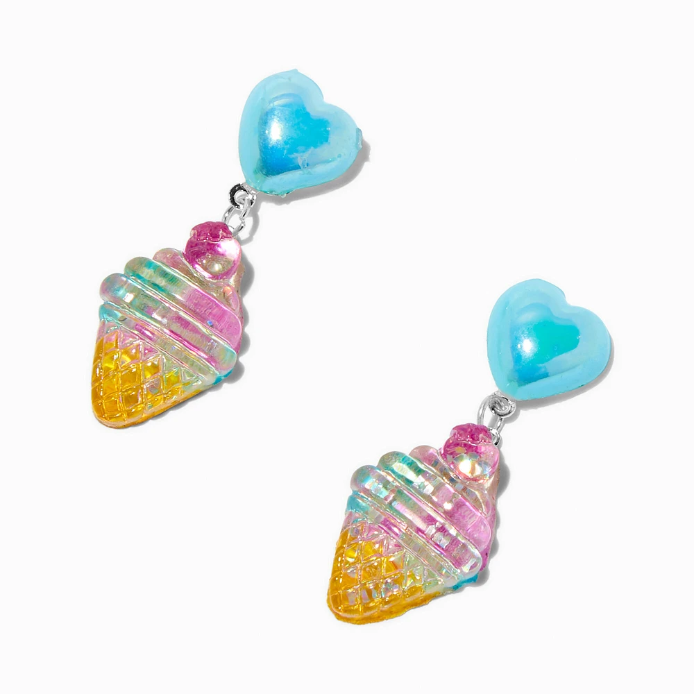 Puffy Ice Cream Drop Earrings