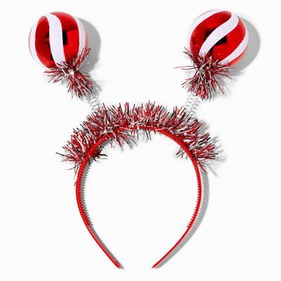 Christmas Large Ornament & Tinsel Bopper Headband