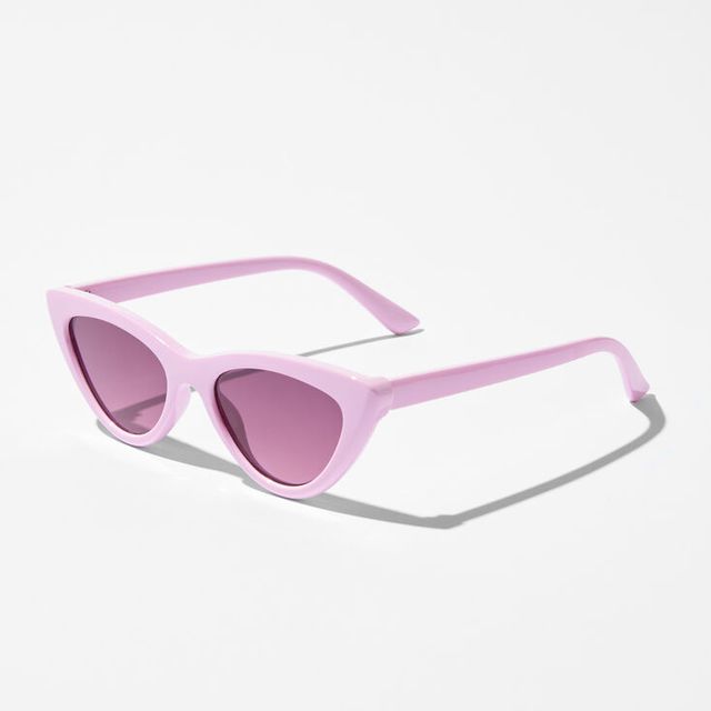 Claire's Scalloped Edge Cat Eye Sunglasses