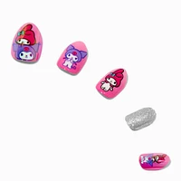 Sanrio® Claire's Exclusive My Melody® & Kuromi® Stiletto Press On Faux Nail Set - 20 Pack