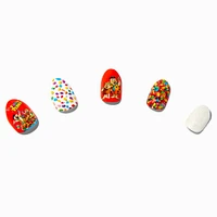 Fruity Pebbles™ Claire's Exclusive Stiletto Vegan Press On Faux Nail Set - 10 Pack