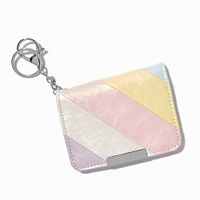 Uptown Striped Credit Card Case