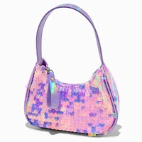 Claire's Club Purple Sequin Shoulder Bag